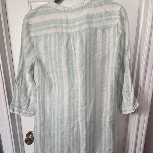 Anthropologie NWOT linen dress shirt - Picture 6 of 8
